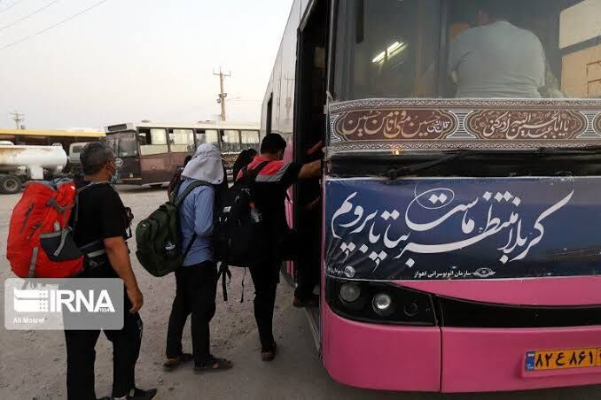 ملارد و اندیشه اتوبوس به مرز مهران اعزام کردند